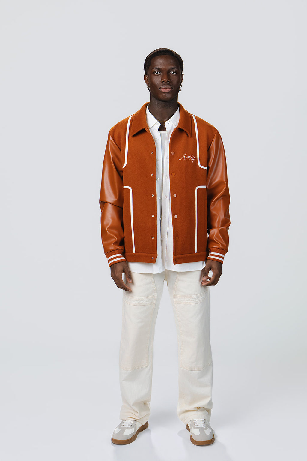 “Artiq Heritage Wool Varsity Jacket – Men”