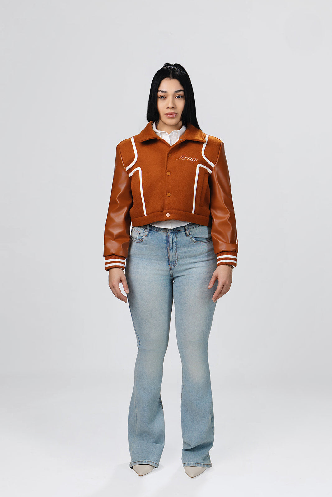 “Artiq Heritage Wool Varsity Jacket – Women”